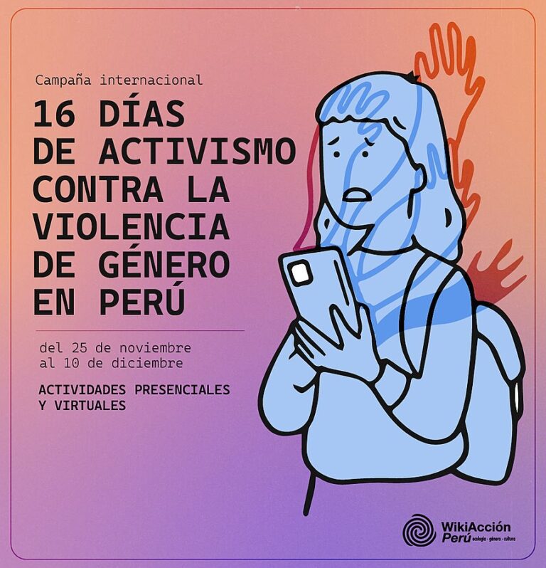 Campaña 16 días de activismo contra la violencia de género WikiAcción