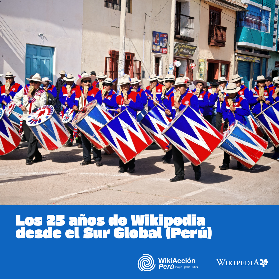 Los 25 años de Wikipedia desde el Sur Global (Perú)