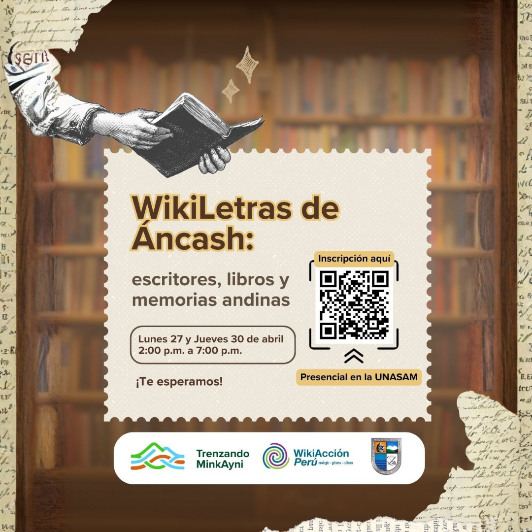 WikiLetras de Áncash: escritores, libros y memorias andinas