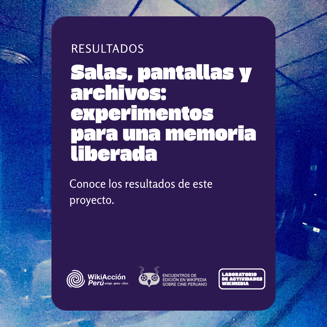 Conoce los resultados del proyecto Salas, pantallas y archivos: experimentos para una memoria liberada