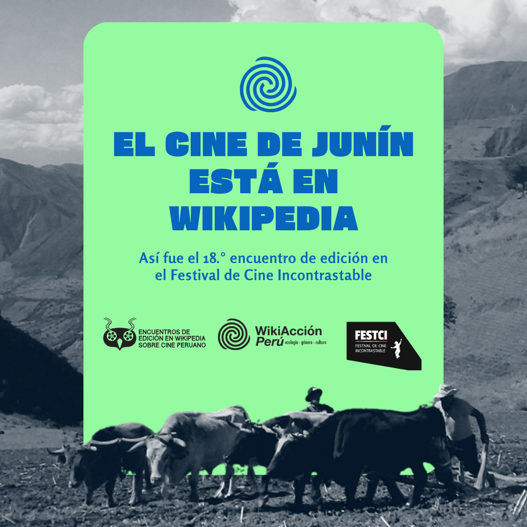 El cine de Junín está en Wikipedia: así fue el 18.° encuentro de edición en el Festival de Cine Incontrastable