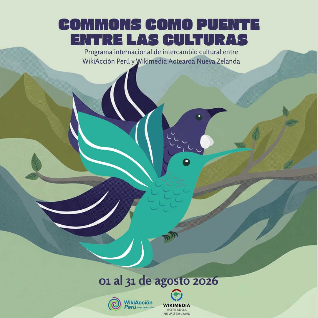 Commons como puente entre las culturas: un intercambio entre Perú y Nueva Zelanda para compartir el conocimiento local