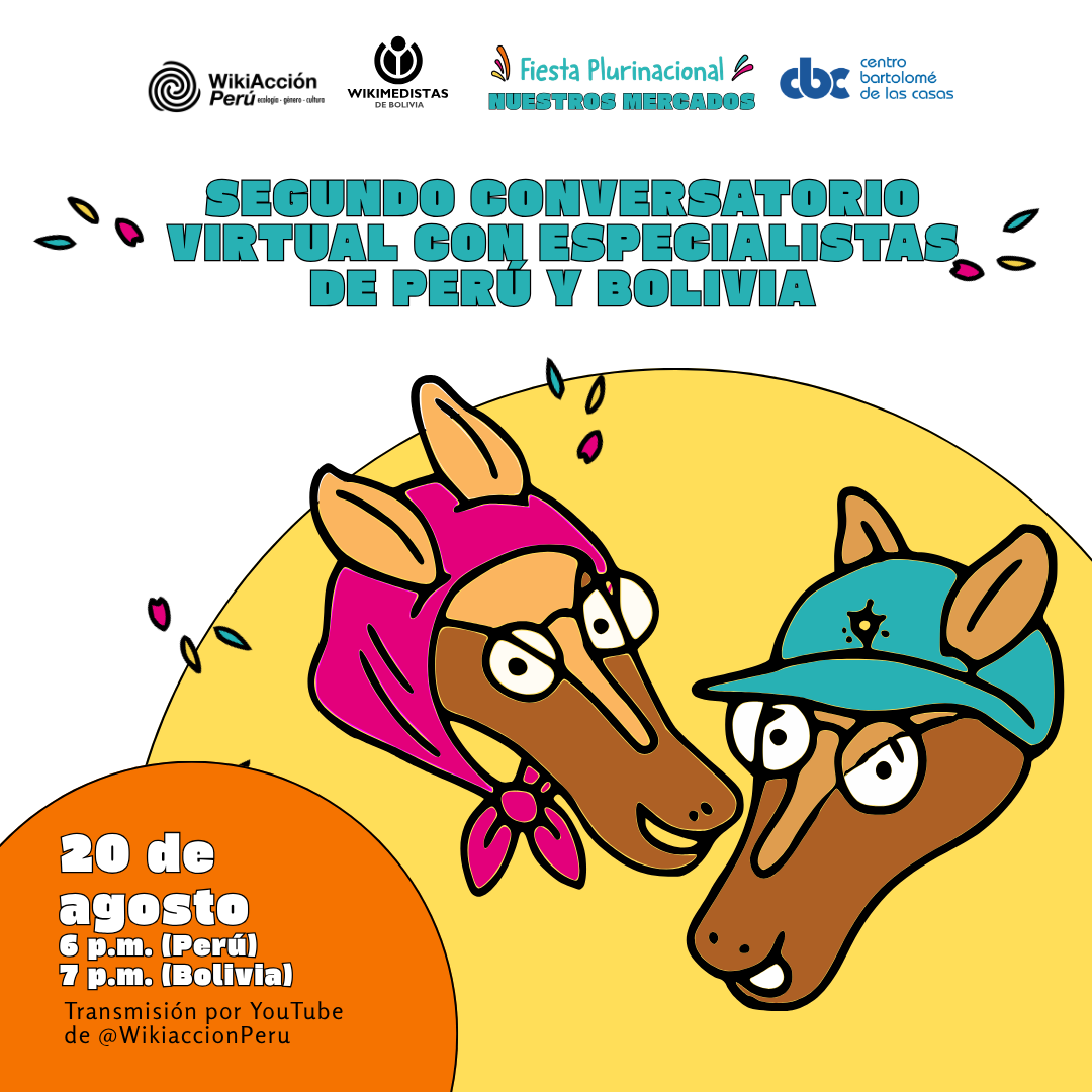 Segundo conversatorio virtual con especialistas de Perú y Bolivia – Fiesta Plurinacional: Nuestros mercados