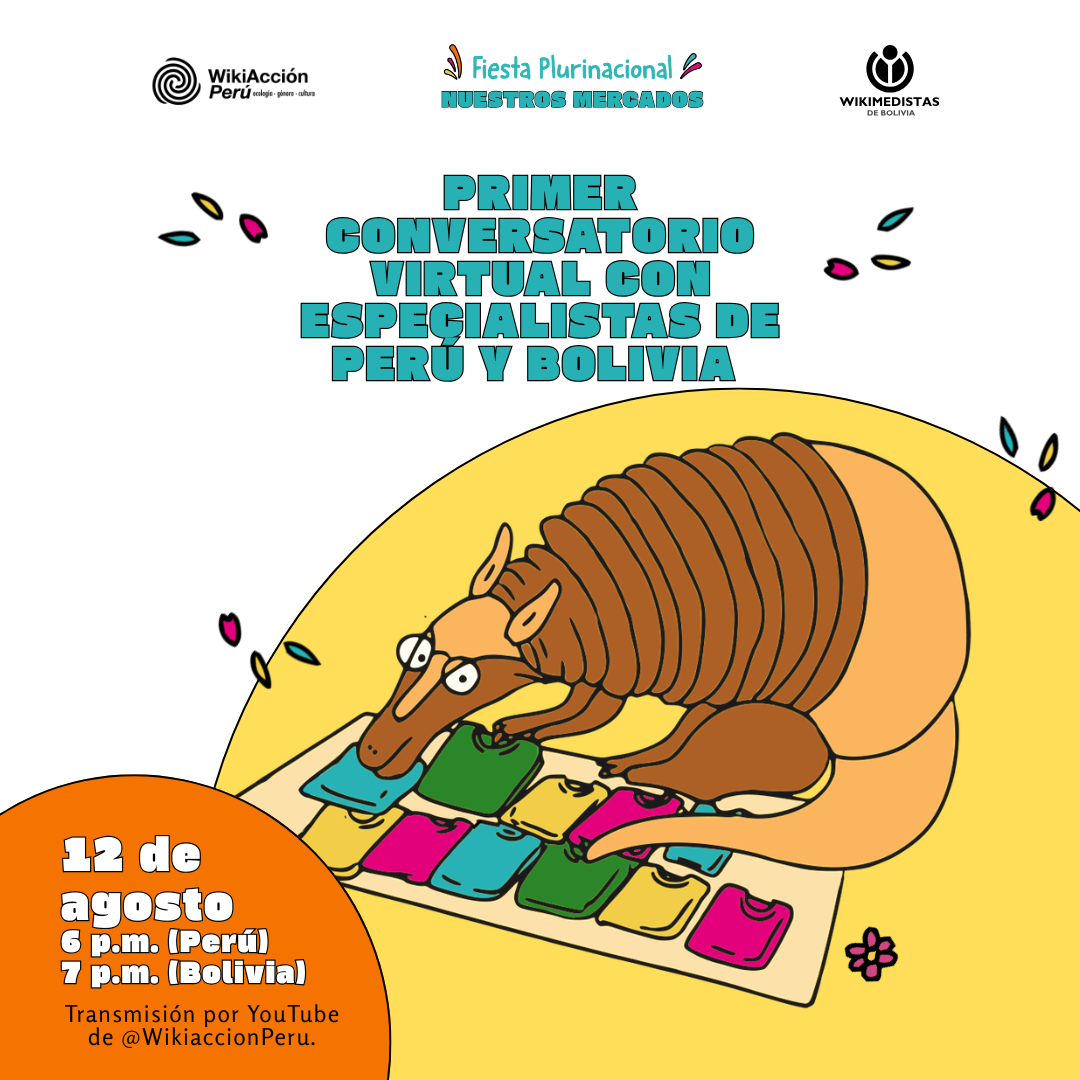 Primer conversatorio virtual con especialistas de Perú y Bolivia – Fiesta Plurinacional: Nuestros mercados