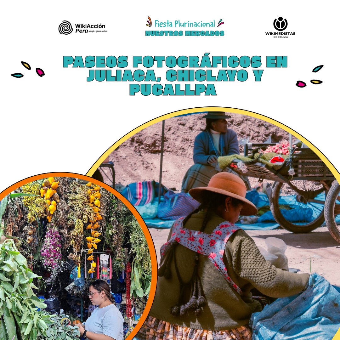 Fiesta Plurinacional: Paseos fotográficos a los mercados de Juliaca, Chiclayo, Pucallpa y Yarinacocha