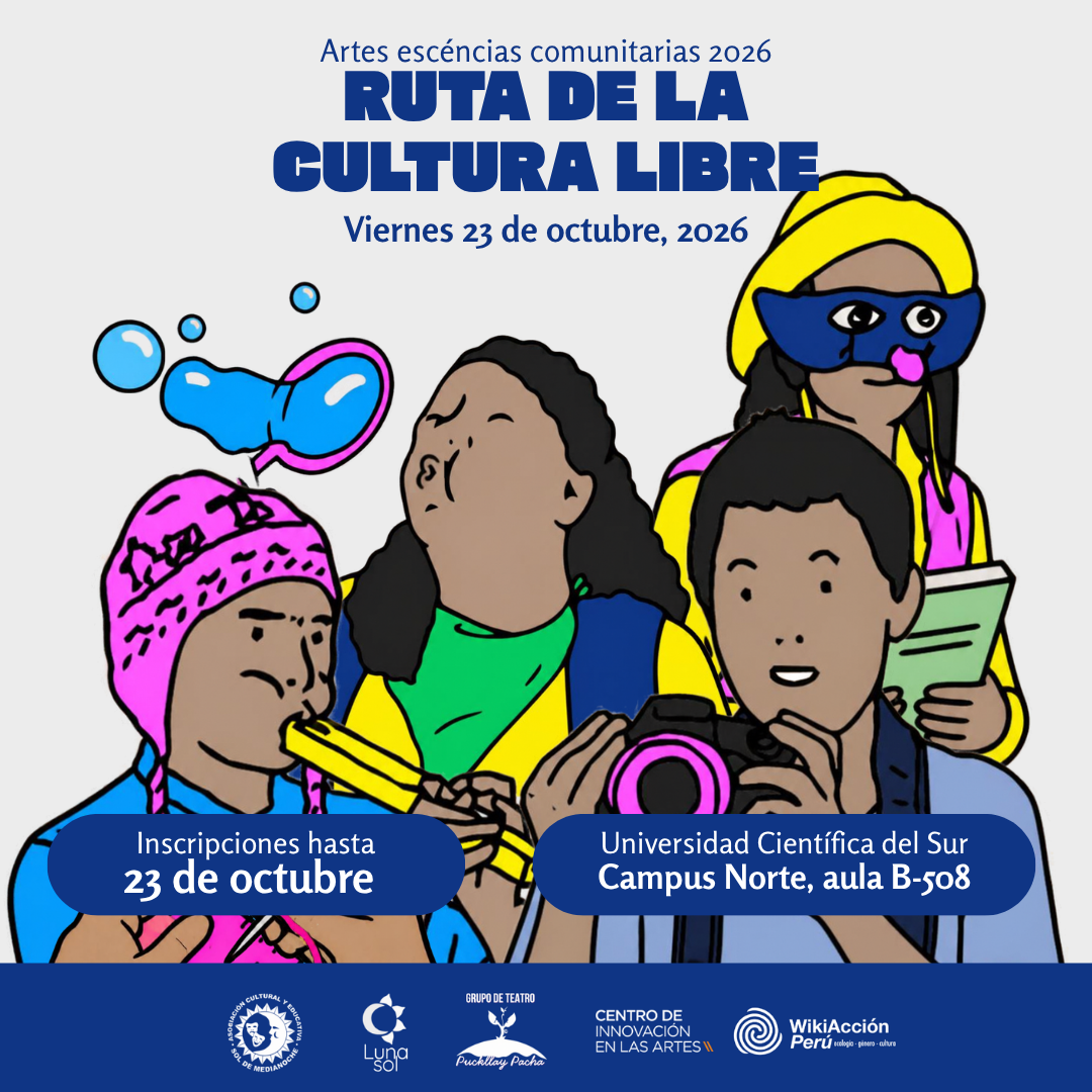Vuelve la Ruta de la Cultura Libre: primera fecha artes escénicas comunitarias en Lima Norte